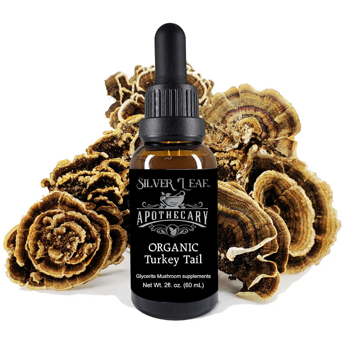 Organic Turkey Tail 2oz Tincture